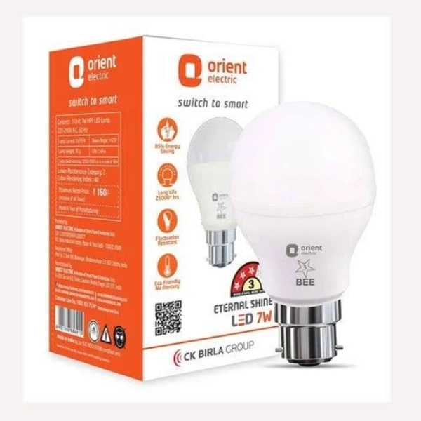 Orient 7W Orient LED Blub (1-Year Warranty) - 5